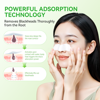 LANBENA Bandelettes Nettoyantes Points Noirs Minimisant les Pores, Patchs Purifiants Profonds pour le Nez à l'Aloe Vera pour Usage Quotidien, Prêts à l'Expédition