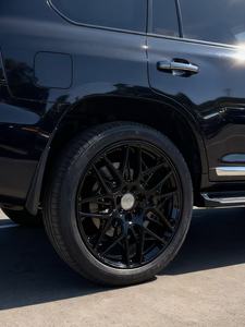 Neue Geschmiedete Aluminiumlegierung Schwarz-Silber Konkave Autofelgen 16-19 Zoll 4x100 5x114.3 Universelle Passform - Product Image 4