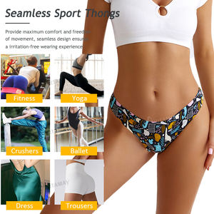 Green Envoy Perizoma Invisibile a Vita Bassa Traspirante Senza Cuciture G-String Mutandine Ropa Interior Mujer Perizoma da Donna - Product Image 5