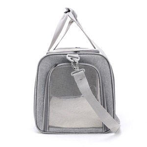 Bolsa de Viaje Expandible <span class=keywords><strong>para</strong></span> Perros y Gatos con Malla Transpirable, Transportín Portátil de Lados Blandos <span class=keywords><strong>para</strong></span> Mascotas, <span class=keywords><strong>para</strong></span> Coche y Avión - Product Image 5