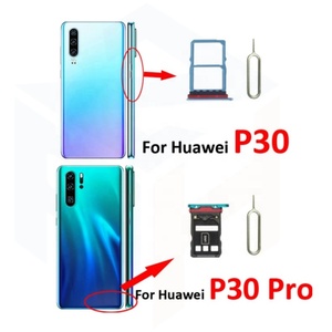 Soporte de bandeja de tarjeta <span class=keywords><strong>SIM</strong></span> original, adaptador de ranura, enchufe Dual <span class=keywords><strong>SIM</strong></span> para <span class=keywords><strong>Huawei</strong></span> <span class=keywords><strong>P30</strong></span> <span class=keywords><strong>P30</strong></span> Pro <span class=keywords><strong>P30</strong></span> <span class=keywords><strong>Lite</strong></span>, piezas de repuesto, bandeja de tarjeta <span class=keywords><strong>SIM</strong></span> - Product Image 1