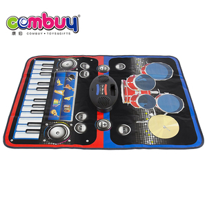 <span class=keywords><strong>Instruments</strong></span> <span class=keywords><strong>de</strong></span> <span class=keywords><strong>musique</strong></span> 2 en 1, tapis <span class=keywords><strong>de</strong></span> jeu <span class=keywords><strong>de</strong></span> piano et <span class=keywords><strong>de</strong></span> batterie électrique - Product Image 6