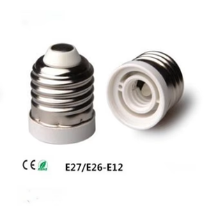 Bộ Chuyển Đổi Vật Liệu PBT E27 Sang E12 Phụ Kiện Đèn Led Giá Đỡ Đèn Màu Trắng - Product Image 6