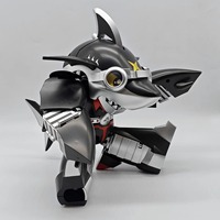 Colección OEM Tjxb002 Xiaobao serie Shark Chili transformación Robot modelo nueva condición Mecha Juguete plástico estrella figuras de acción