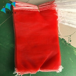 52*85Cm Màu Đỏ Tươi Tái Sử Dụng Ống Leno Nhỏ PE/PP Túi Lưới Củi Khoai Tây Tỏi Hành Tây Rau Sản Xuất Bao Bì Túi Lưới - Product Image 5