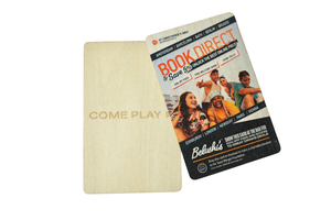 <strong>Smart</strong> Chip Key <strong>Card</strong> NFC Bamboo Wood for Business &amp; Hotel RFID Interface with Laser Engraving - Product Image 4