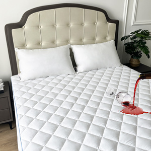 ที่คลุมที่นอนทำจากผ้าโพลีเอสเตอร์เนื้อนุ่มหนาสำหรับโรงแรมผ้าปูเตียงกันหนาวแบบสั่งทำ - Product Image 1