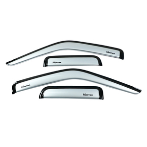 Hot Phong Cách Tùy Chỉnh Pickup Mưa Guard Gió Sun Visor Hai Tone Đen Xe Cửa Sổ Làm chệch hướng Cho Nissan Biên giới 2015 2022 Phụ Kiện - Product Image 4