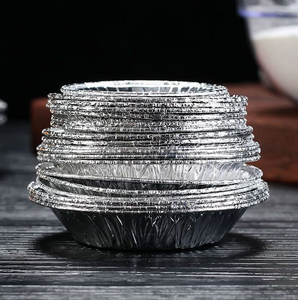 Waterproof Portable Conical Aluminum Foil Cups Disposable Outdoor Travel Barbecue Food Packaging Foil Cups - Product Image 5
