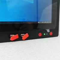 Monitor Táctil Impermeable Todo en Uno de Alto Rendimiento con Android, Linux Ubuntu, 8GB, Aleación de Aluminio, WiFi6, Panel PC Industrial en Stock