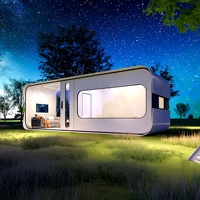 Maison conteneur Apple Cabin, maison préfabriquée ODM Apple Cabin, bureau portable, maison capsule, maison préfabriquée innovante