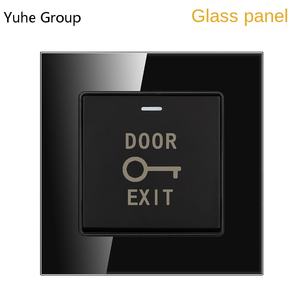 Interruptor de Pared Táctil de Vidrio Templado de Alta Calidad, Interruptor Electrónico de Pared para Hotel, Interruptor de 3 Pines, 1 Vía/2 Vías, Enchufe IP20 de 2 Tomas - Product Image 3