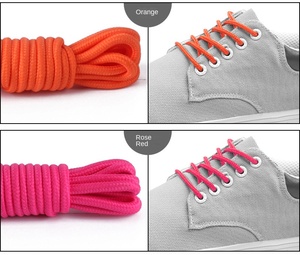 Cordones redondos versátiles para actividades al aire libre, Botas de senderismo duraderas, Cordones redondos gruesos, botas de herramientas, zapatillas de senderismo, cordones - Product Image 1