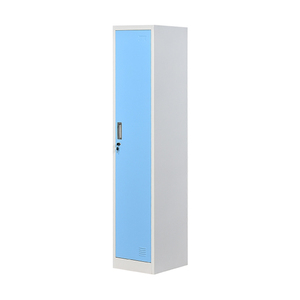 Casier à vêtements scolaire en métal à une porte, en acier, pas cher - Product Image 3