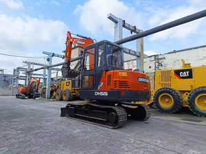 Mini excavatrice de travail utilisée Doosan Dh55 Dh55 DH60 DH70 DH75 DX55 Mini excavatrice Doosan55 avec lame de bulldozer 6 tonnes prête à l'expédition - Product Image 6
