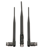 Antenne omnidirectionnelle sans fil portable 5dbi avec connecteur BNC, amplificateur de signal Wifi pour intérieur, antenne externe
