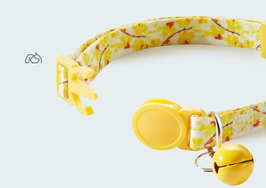 UFBemo modello personalizzato multi stampa colori regolabile sicurezza breakaway collare per cani con campana confezione da 2 - Product Image 3