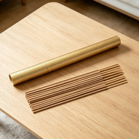 Bâtonnets d'encens aromatiques à l'arôme de miel, écologiques, parfum longue durée, en bambou et bois de santal, pour la maison et le salon