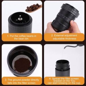 Portable Pour Over Coffee <b>Grinder</b> with Coffee Maker , Rechargeable,All-in-one Pour Over Coffee Maker and <b>Grinder</b> - Product Image 5