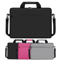 Bolso de Mano Impermeable para Portátil Oxford, Maletín Ejecutivo Premium para Mujer, Bolso Cruzado Ligero a Prueba de Golpes, Bolso Portátil para Notebook