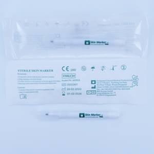 Rotulador permanente de tinta violeta de genciana profesional, rotulador quirúrgico para la piel, 0,5mm y 1mm - Product Image 2