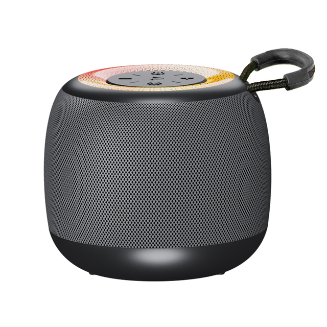 Custom Wireless Fabric Portable 1200mah3.7v Small Steel Cannon BT Speaker for Outdoor Use