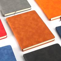 Carnet de notes A5 avec couverture en cuir PU, fournitures scolaires personnalisées