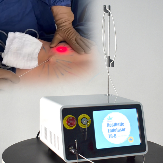 980nm 1470nm Liposuction Laser with the Core Part From Germany Facelift Laser