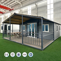 Casa Modular Móvil Fácil de Construir de 20/40 Pies, Casa Contenedor Prefabricada Expandible Lista para Habitar, Casa Pequeña Personalizable