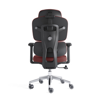 Chaise de bureau ergonomique de qualité supérieure, robuste, avec accoudoirs 3D réglables en hauteur Siège de direction pivotant avec support dorsal intégral