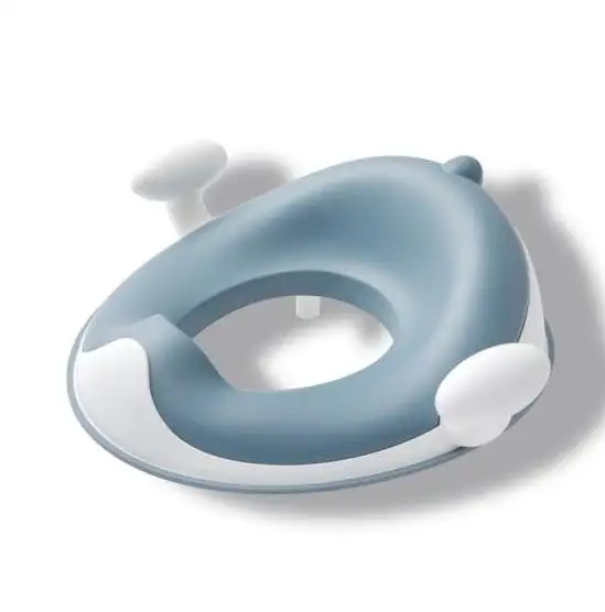 Pispot Plastik Portabel untuk Bayi, Kursi Toilet Plastik dengan Pegangan, Tempat Duduk Bayi