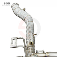 Système d'échappement Catback SDO pour Lamborghini Gallardo 5.0L 2004-2007 en acier inoxydable 1.5MM