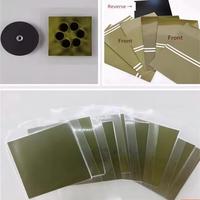 Vente chaude différentes tailles 50*50Mm/75*75Mm Hd plaque d'observation de pôle magnétique Permanent/découpe de Film de visualisation de champ magnétique