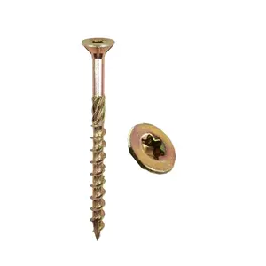 Hot Sales Self Tapping Wood Screws, Galvanized Carbon Steel Mushroom Button Head Screw