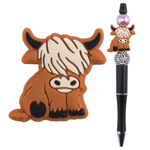Perles focales en silicone personnalisées, breloques de stylo sur mesure, perles de designer pour la fabrication de stylos, perles focales en silicone pour stylo - Product Image 3