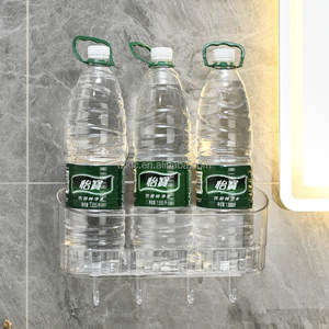 Organisateur de douche d'aspiration, rebord de cadre d'angle <span class=keywords><strong>sans</strong></span> perçage, support de douche d'aspiration de cadre de vague sous le drainage - Product Image 6