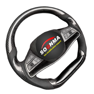 Venta Directa de Fábrica: Volante de Fibra de Carbono de 3 Radios para Modificación de BYD Han EV/<span class=keywords><strong>DM</strong></span> 20-21 - Product Image 5