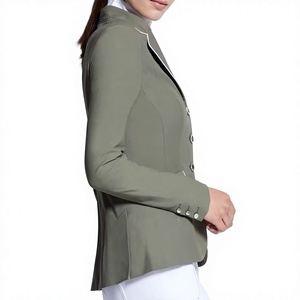 Chaqueta de Equitación para Mujer, para Competición de Salto Ecuestre, Abrigo para Espectáculos Ecuestres - Product Image 3