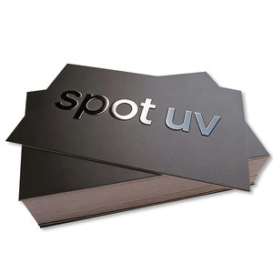 <span class=keywords><strong>Cartes</strong></span> de visite avec effet UV brillant, <span class=keywords><strong>impression</strong></span> CMYK personnalisée de haute qualité, pelliculage mat, marque haut de gamme PT - Product Image 5