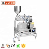 Machine de remplissage manuelle de tubes de dentifrice avec rapport d'essai de la machinerie fourni