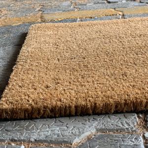 Beige brunâtre 18 pouces. X 30 pouces. Paillasson en fibre de coco et vinyle - Product Image 3