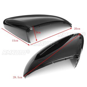 Paire de coques de rétroviseurs latéraux noires brillantes pour VW GOLF 7 MK7 MK7.5 GTI R GTE GTD 2013-2018 - Product Image 6