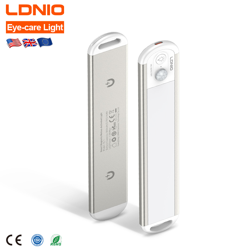 LAMPARA LDNIO LED SMART MOTION Y6-1 SILVER 22CM