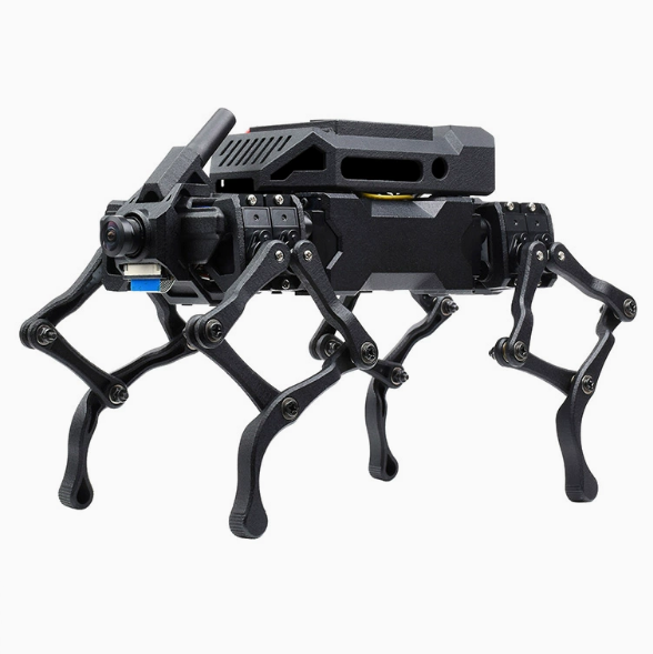 Raspberry PI quadruped robot Bionic mechanical dog face recognition programming education ESP32 four-leg programme robot kit