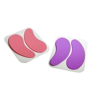 Masque pour les yeux en gel de silicone de haute qualité avec logo personnalisé, protection UV, et coussinets en silicone pour rehausser les cils - Product Image 2