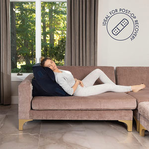 SUREWAL – ensemble d'oreillers orthopédiques en mousse à mémoire de forme, coussin de soutien de la tête pour la relaxation Post-chirurgie, 4 pièces - Product Image 6