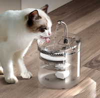 Fontaine à eau intelligente automatique pour chien et chat, filtration en 3 étapes, distributeur d'eau solide ergonomique à faible bruit, charge pour chats/chiens
