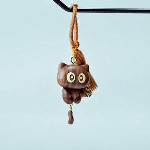 Colgante de calabaza de madera tallado a mano, estilo chino, decoración para el hogar, regalo para el espacio de oficina - Product Image 5