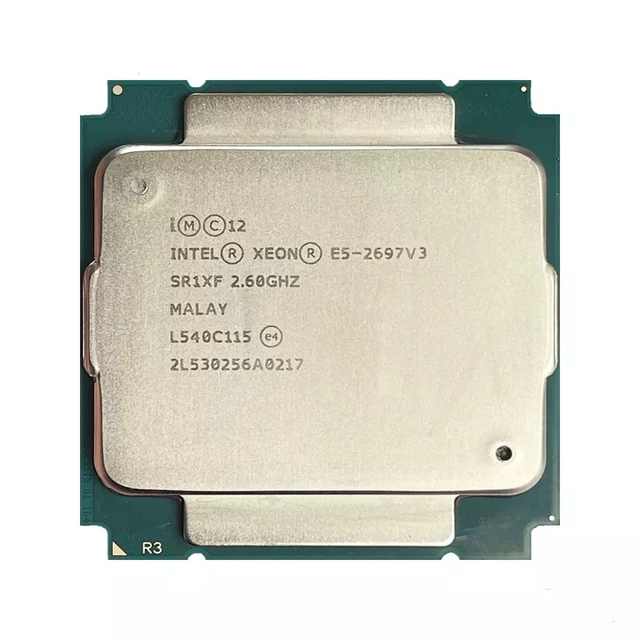 For Intel Xeon E5 2697 V3 E5 2697v3 2.6 GHz Fourteen Cores Twenty-eight Threads 35M 145W 22nmrocessor LGA 2011-3 E5-2697 V3
