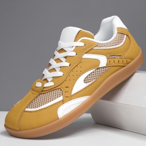 รองเท้าผ้าใบผู้ชายพื้นหนา รุ่น 2026 แฟชั่นใหม่ล่าสุดสำหรับฤดูใบไม้ร่วง  ใส่ได้หลากหลาย เพิ่มความสูง  สีขาว  สไตล์ลำลอง  ยอดนิยม  แนวสปอร์ต - Product Image 4